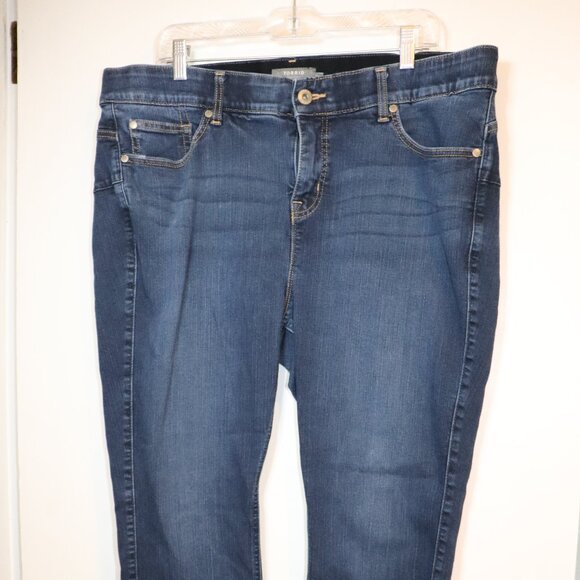 Torrid Women's Dark Blue Skinny Jeans - Picture 4 of 5